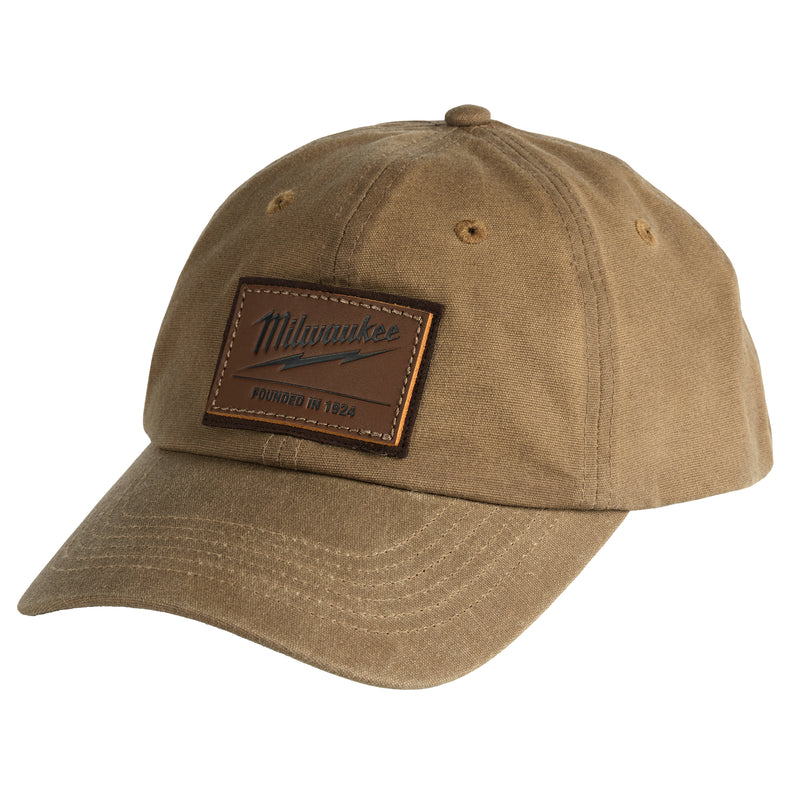 Milwaukee M772K Waxed Canvas Adjustable Hat - Khaki - Ace Tool Group - Milwaukee Tool