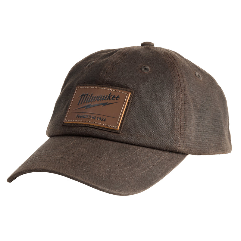Milwaukee M772N Waxed Canvas Adjustable Hat - Brown - Ace Tool Group - Milwaukee Tool