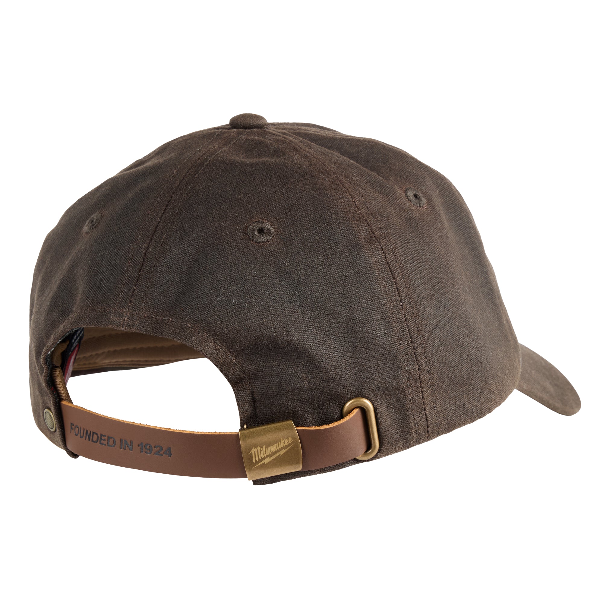 Milwaukee M772N Waxed Canvas Adjustable Hat - Brown - Ace Tool Group - Milwaukee Tool