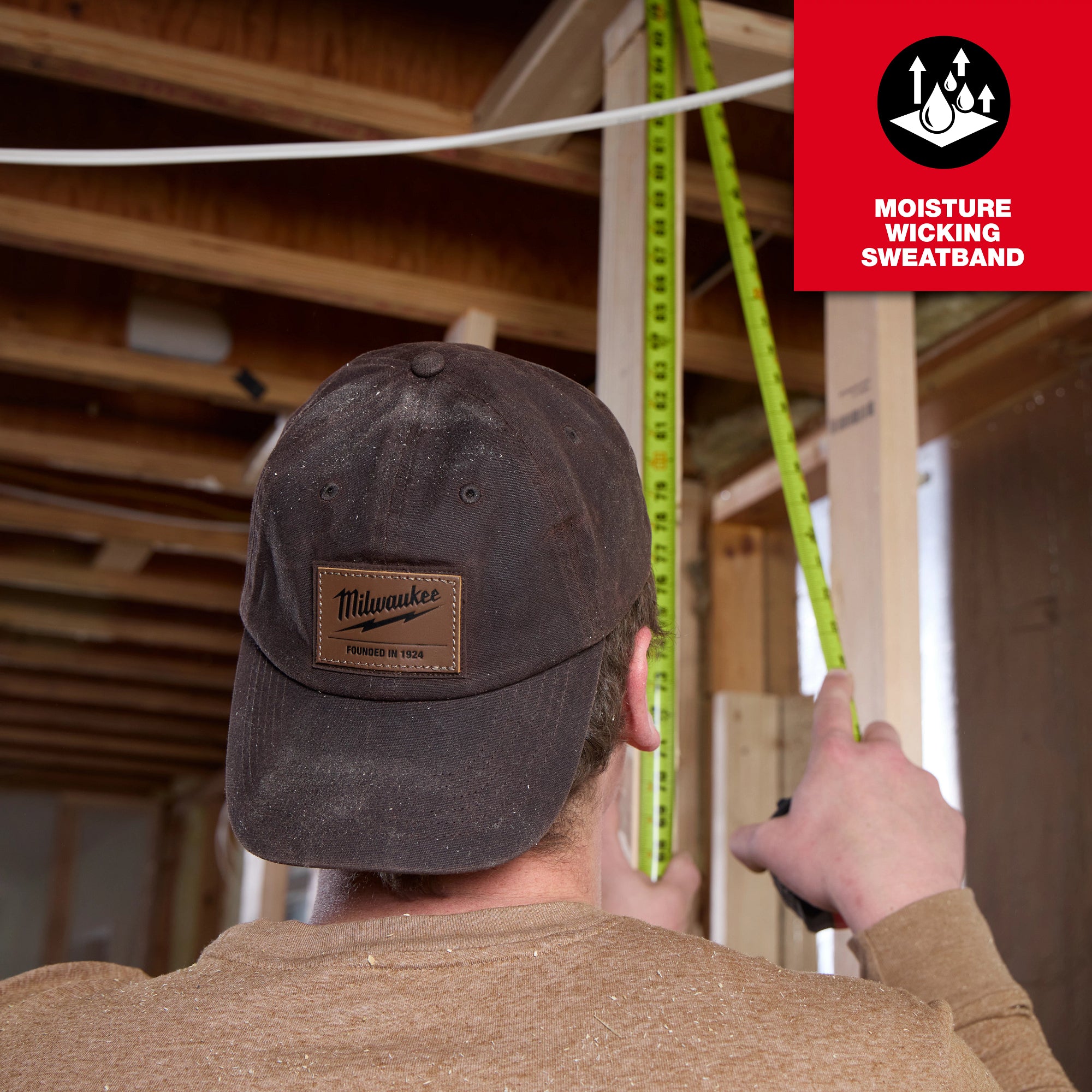 Milwaukee M772E Waxed Canvas Adjustable Hat - Green - Ace Tool Group - Milwaukee Tool