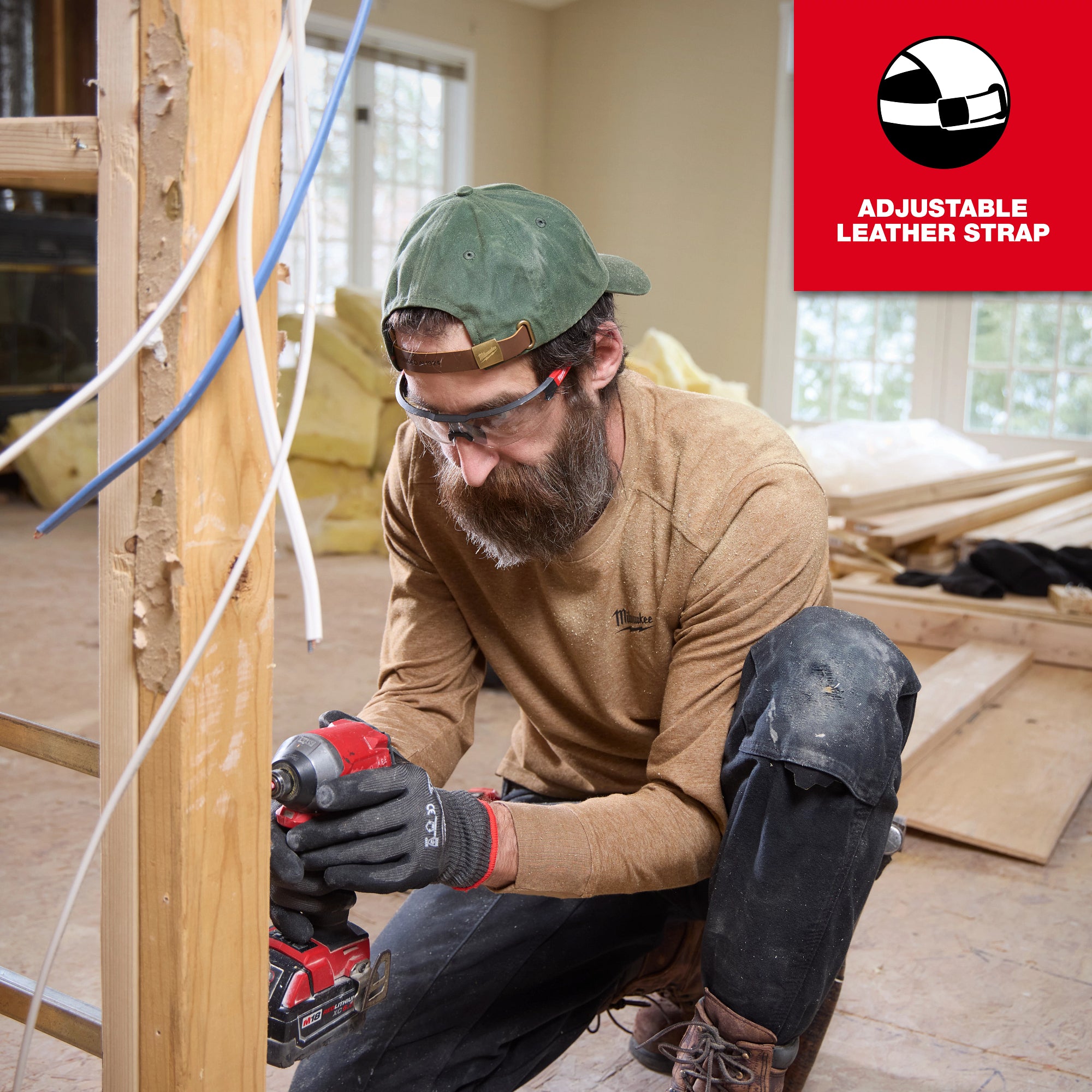 Milwaukee M772N Waxed Canvas Adjustable Hat - Brown - Ace Tool Group - Milwaukee Tool
