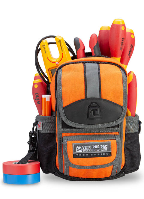 Veto Pro Pac VPP10238 MB Small Hi-Viz Orange Meter Bag - Ace Tool Group - Veto Pro Pac