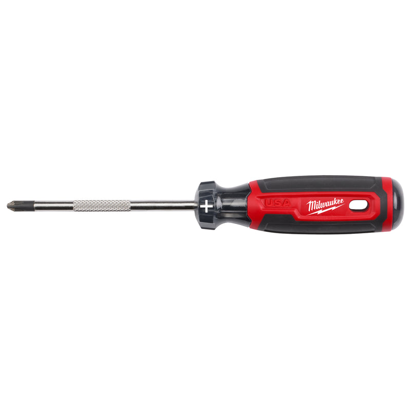 Milwaukee MT200-6P 6 PC. Cushion Grip Screwdrivers Set (USA) w/PACKOUT™ Low-Profile Compact Organizer - Ace Tool Group - Milwaukee Tool