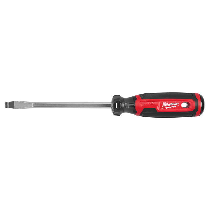 Milwaukee MT207H 5/16" Slotted 6" Cushion Grip Screwdriver (USA) - Ace Tool Group - Milwaukee Tool