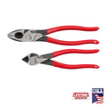 Milwaukee MT500-2 2PC Dipped Grip Cutting Pliers Set (USA) - Ace Tool Group - Milwaukee