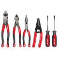 Milwaukee MT550-6 6 PC. Comfort Grip Cutting Pliers, Wire Stripper, & Cushion Grip Screwdrivers Set (USA) - Ace Tool Group - Milwaukee Tool