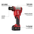 Milwaukee 2676-23 M18 FORCE LOGIC 10T KNOCKOUT TOOL 1/2" TO 4" KIT - Ace Tool Group - Milwaukee