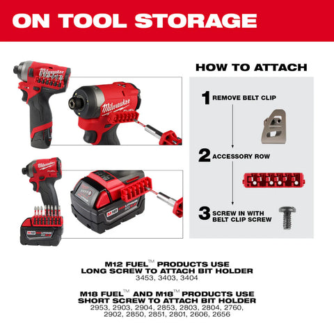Milwaukee 48-32-5162 SHOCKWAVE Impact Drill Drive & Fasten PACKOUT Set - 60 PC - Ace Tool Group - Milwaukee