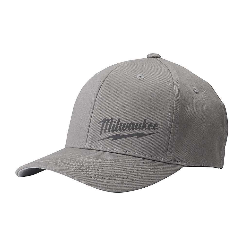 Milwaukee 504G-LXL FF FITTED HAT - GRAY L/XL - Ace Tool Group - Milwaukee