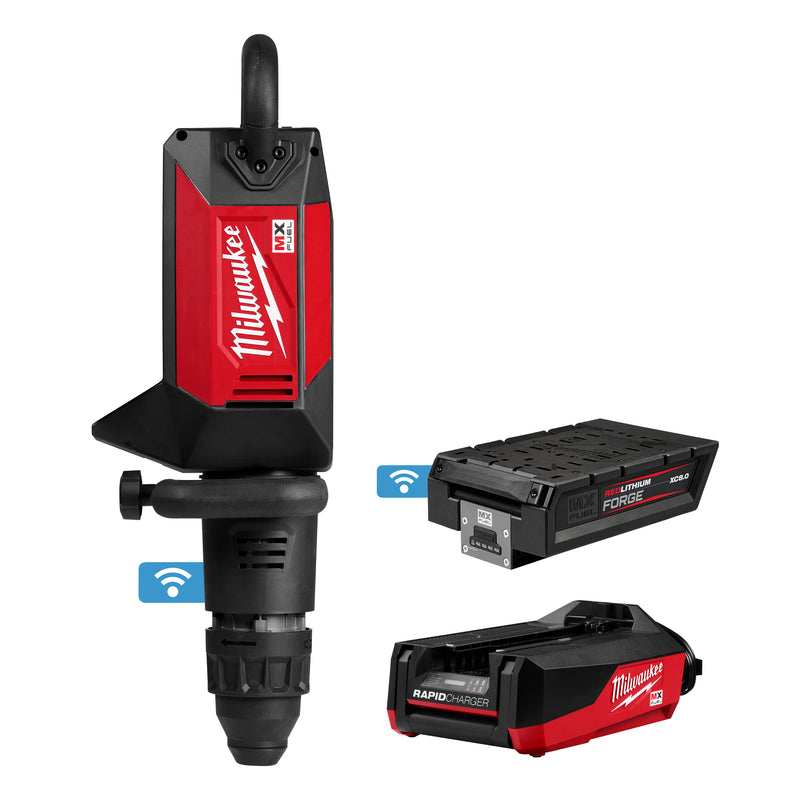 Milwaukee MXF365-1XC MX FUEL™ 27 lb SDS MAX Demolition Hammer Kit