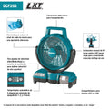 Makita DCF203Z 18V 9-1/4 in. Cordless Fan - Ace Tool Group - Makita