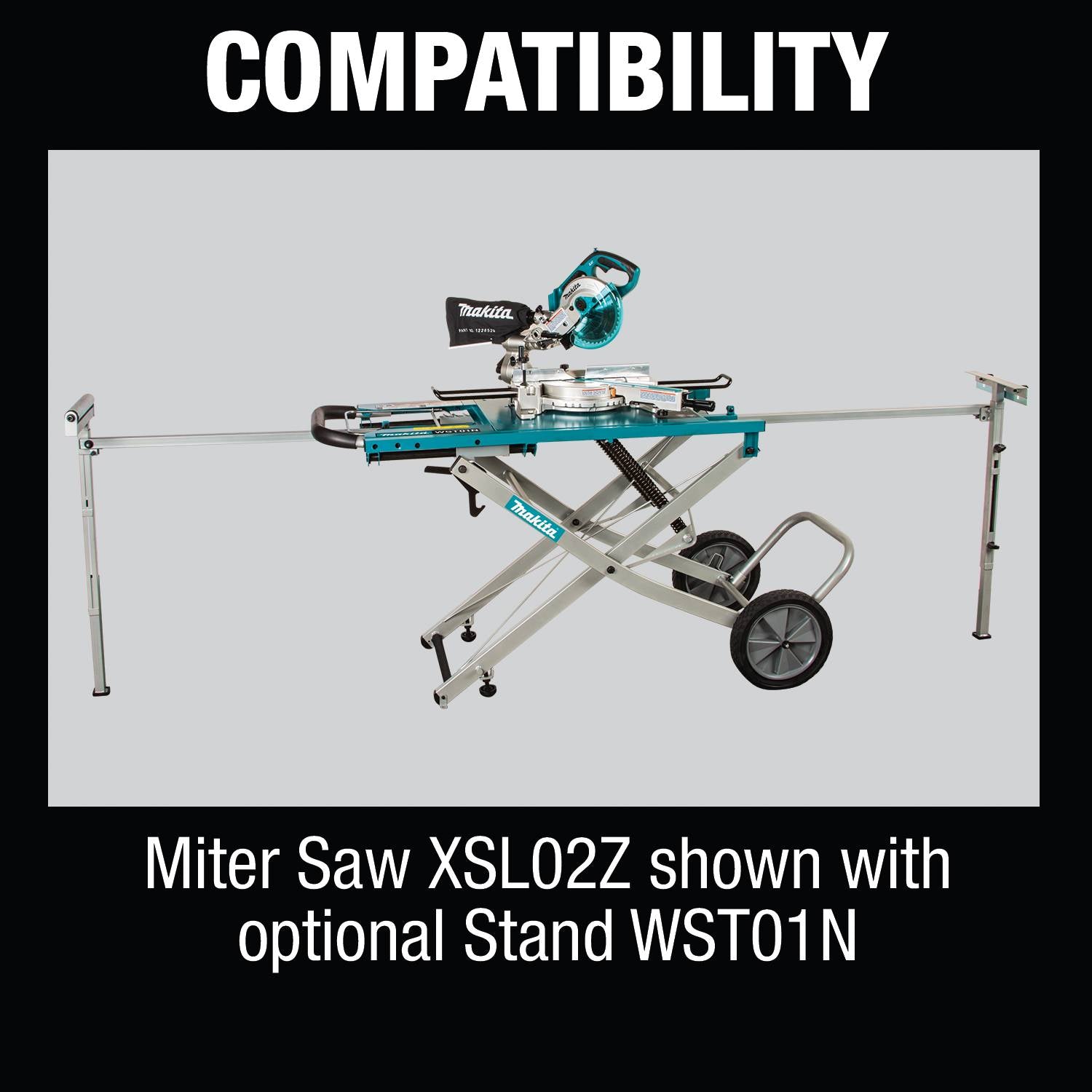 Makita XSL02Z 7-1/2" Dual Slide Compound Miter Saw - Ace Tool Group - Makita