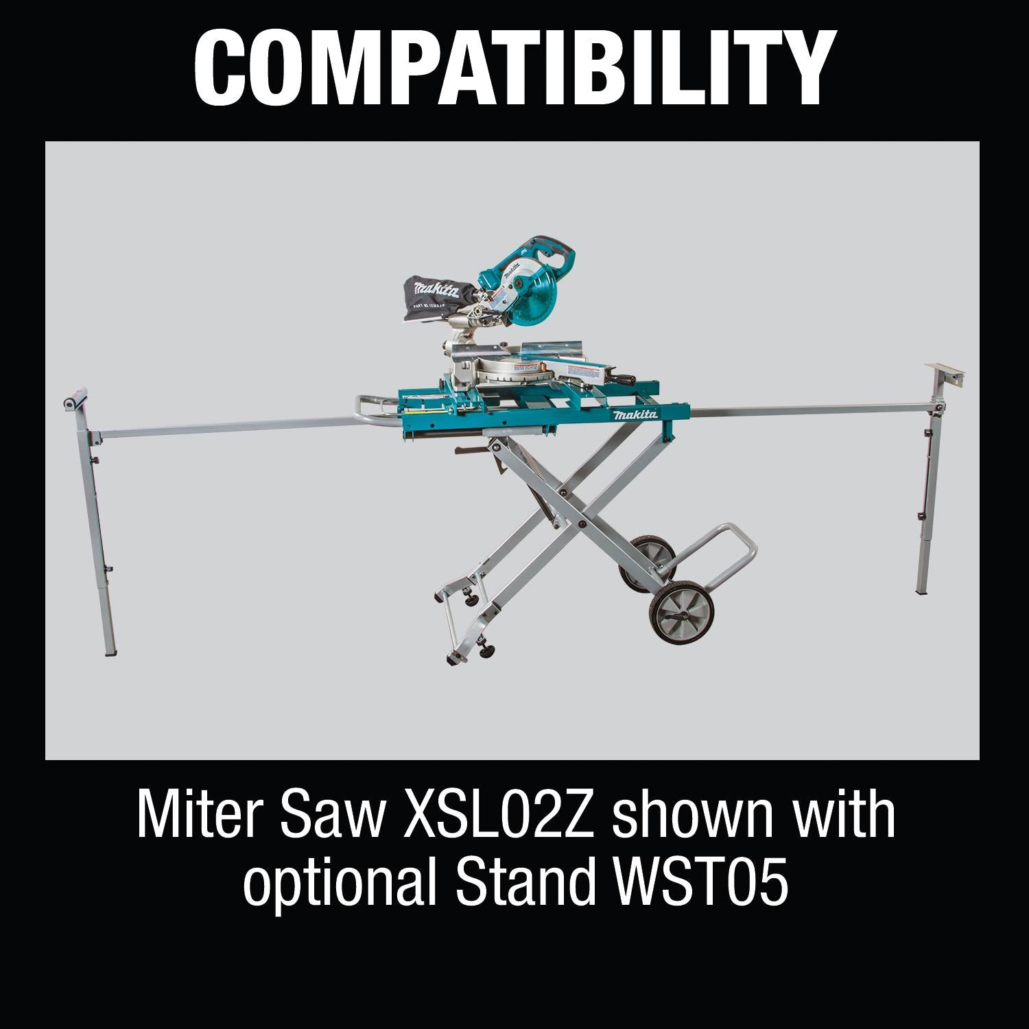 Makita XSL02Z 7-1/2" Dual Slide Compound Miter Saw - Ace Tool Group - Makita