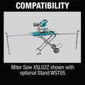 Makita XSL02Z 7-1/2" Dual Slide Compound Miter Saw - Ace Tool Group - Makita