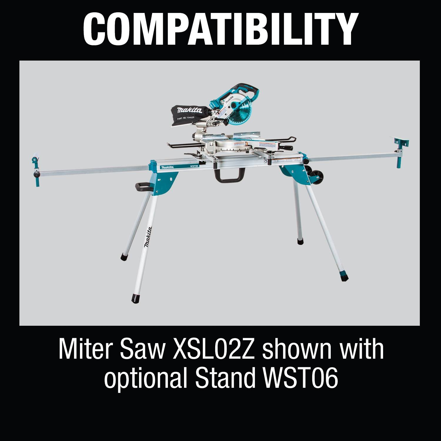 Makita XSL02Z 7-1/2" Dual Slide Compound Miter Saw - Ace Tool Group - Makita