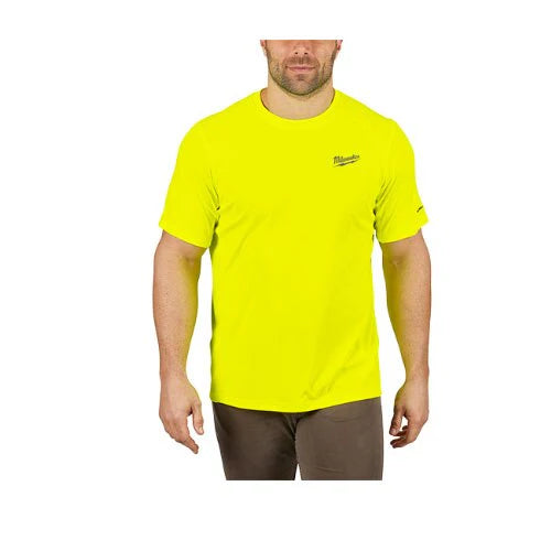 Milwaukee 414HV-3X WORKSKIN LIGHT SS SHIRT - HI-VIS 3X - Ace Tool Group - Milwaukee