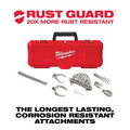 Milwaukee 48-53-3839 2" - 4" Head Attachment Kit For 7/8" Sectional Cable - Ace Tool Group - Milwaukee