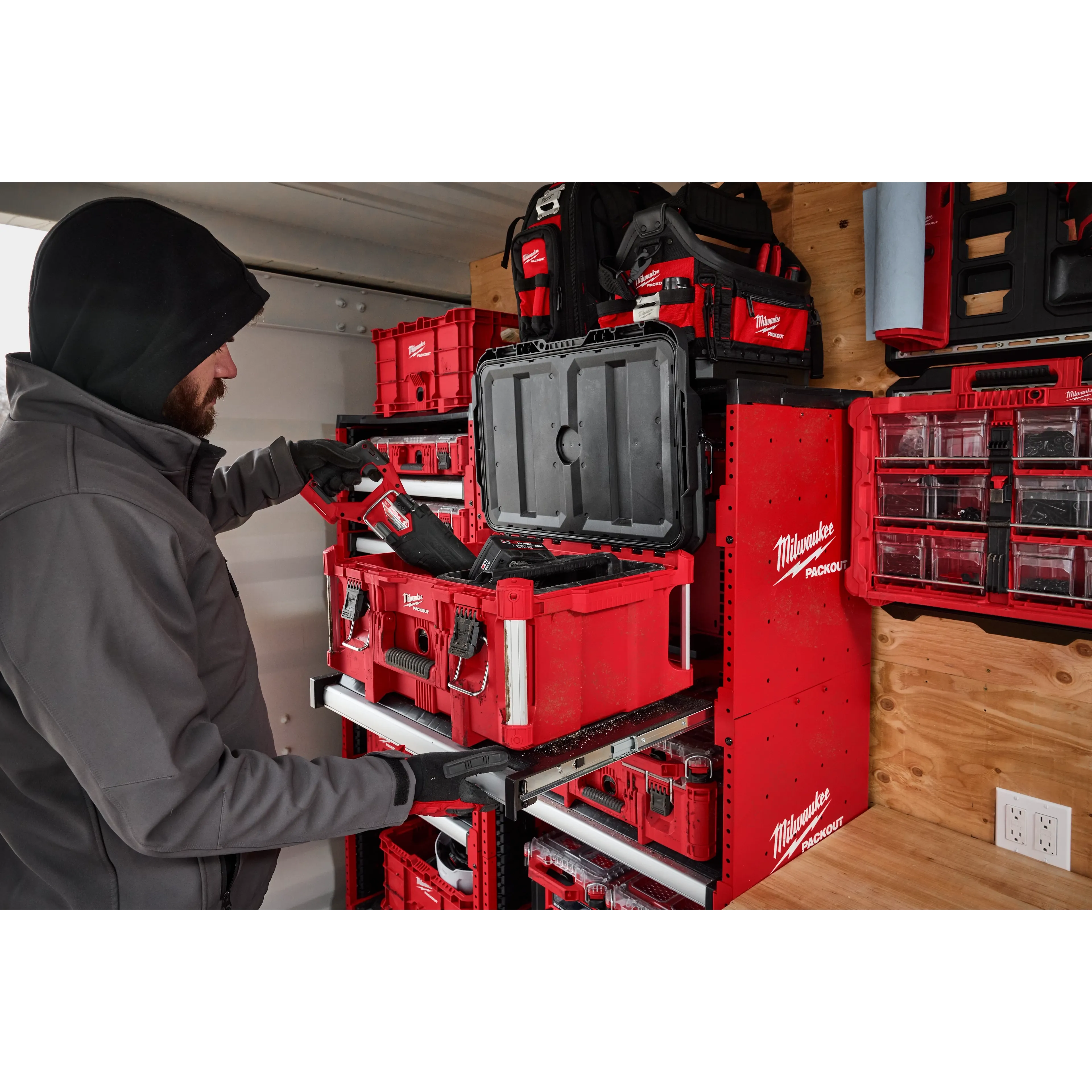 Milwaukee 48-21-8000 PACKOUT Rack - Ace Tool Group - Milwaukee