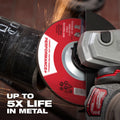 Milwaukee 49-94-0627 6" x 1/4" x 5/8"-11 Performance+ Metal Grinding Wheel - Type 27 - Ace Tool Group - Milwaukee Tool