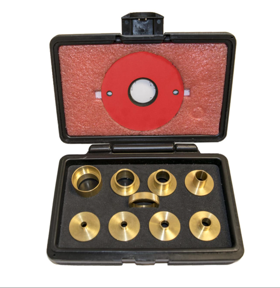 SawStop RT-TGS 9 pc Brass Precision Template Guide Set - Ace Tool Group - Sawstop