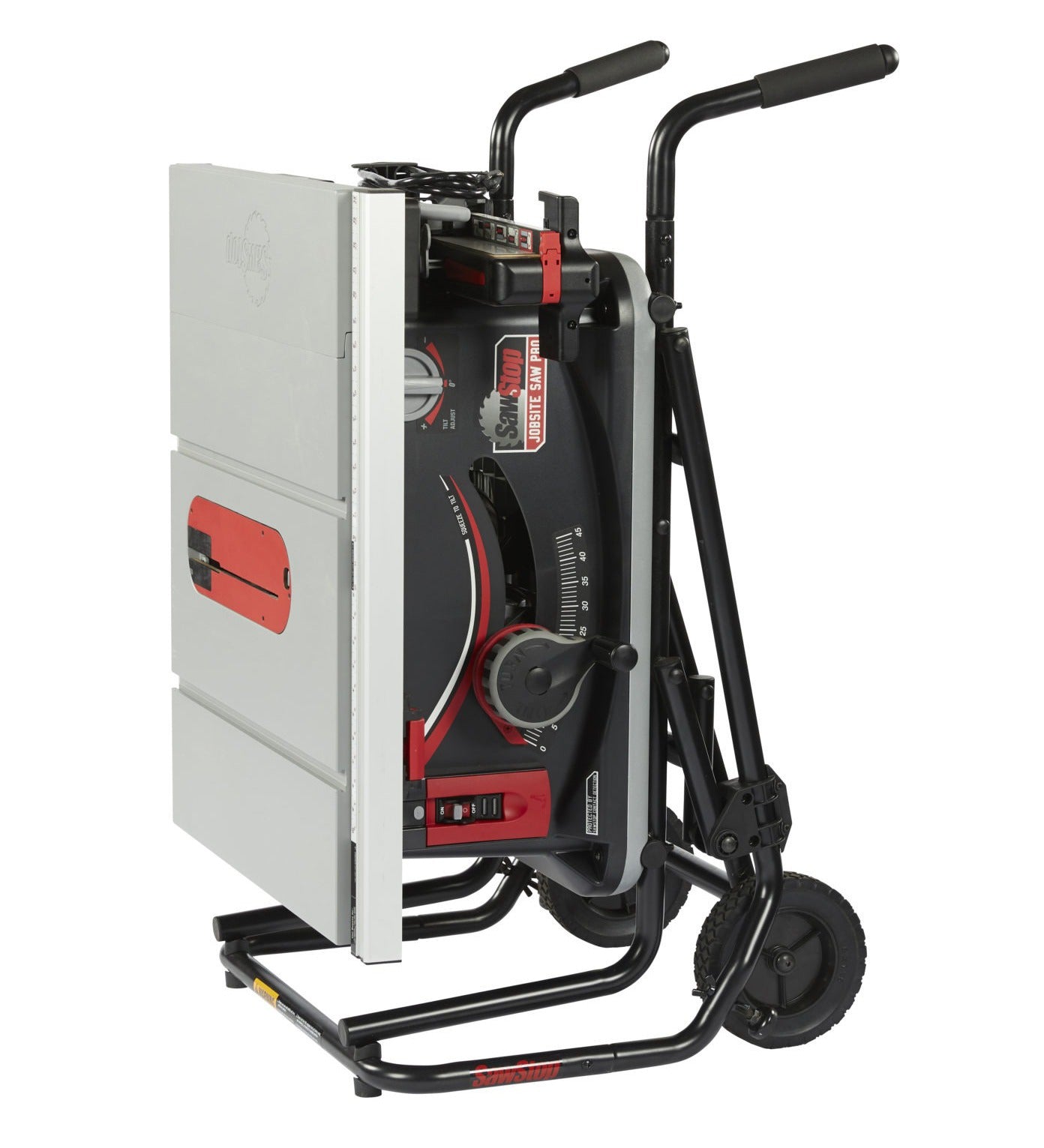 SawStop JSS-120A60 Jobsite Saw PRO with Mobile Cart Assembly - 15A,120V,60Hz - Ace Tool Group - Sawstop