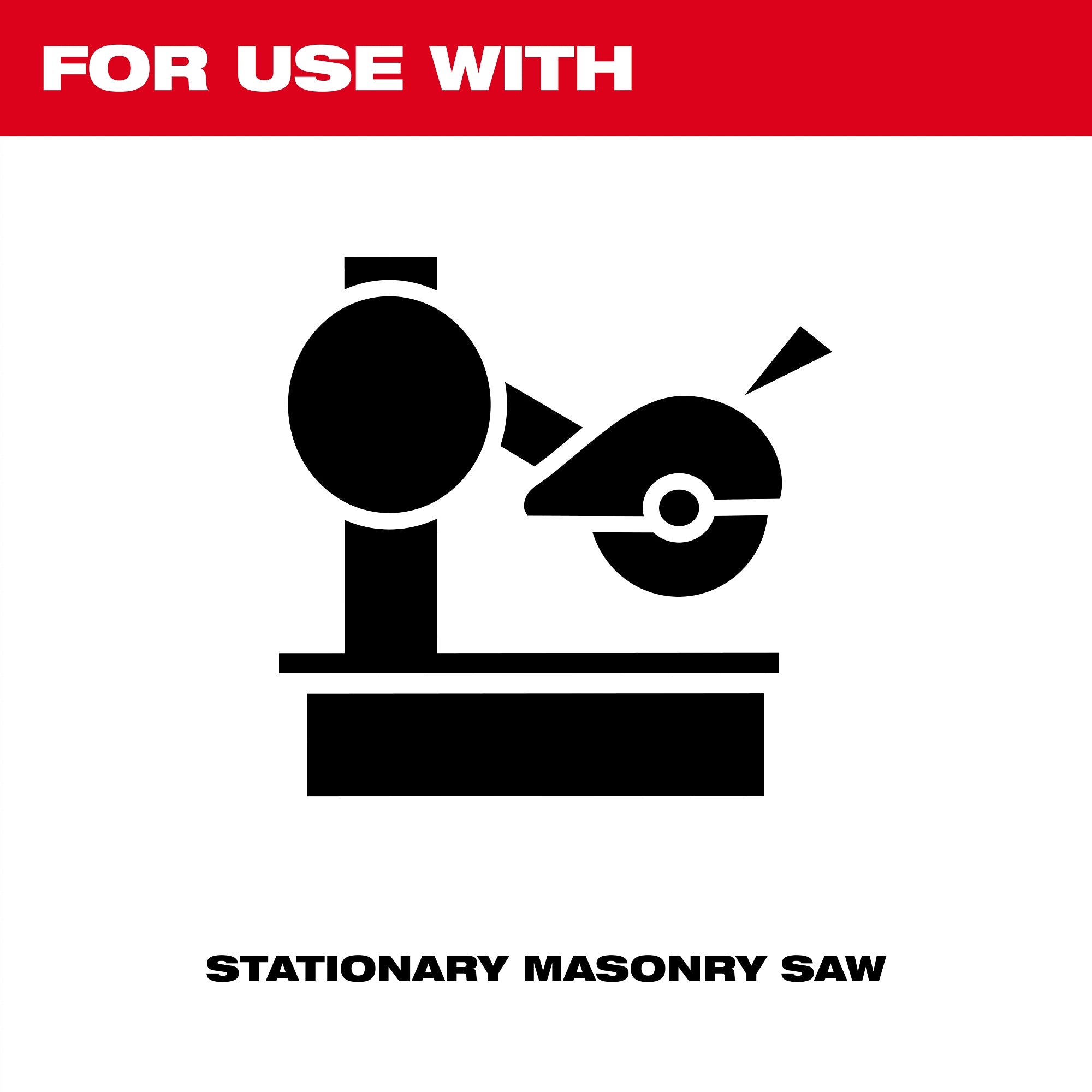 Milwaukee 49-94-1925 10" x 1/8" x 5/8" Masonry Cut Off Wheel -Type 1 - Ace Tool Group - Milwaukee Tool