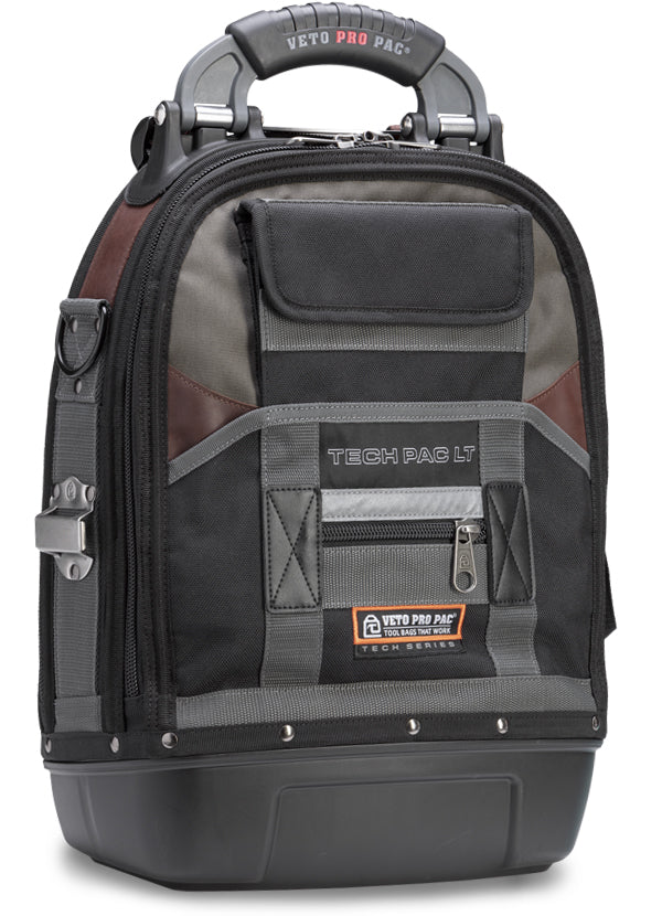 Pro Pac Power Turtle Veto Pro Pac VPP10065 Tech Pac LT Backpack Tool Bag - Ace Tool Group ...