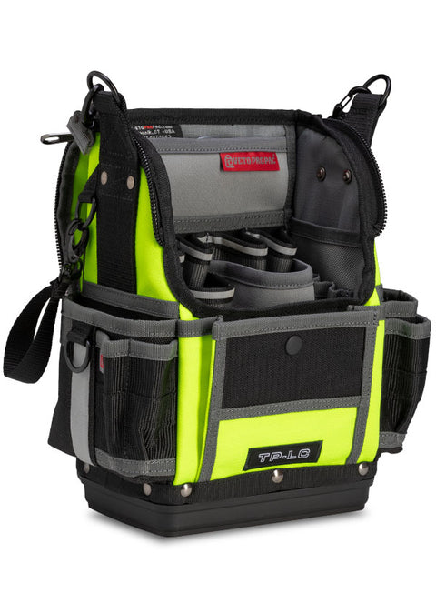 Veto pro Pac VPP10796 TP-LC Hi-Viz Yellow Hi-Viz Compact, Zippered Technician Tool Pouch Yellow - Ace Tool Group - Veto Pro Pac