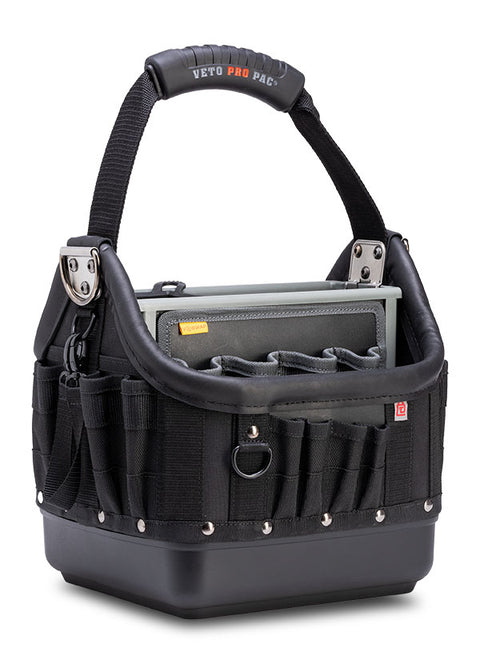 Veto Pro Pac VPP10743 Tech OT-MD Blackout Deep Base Open Top Tech Tool Bag - Ace Tool Group - Veto Pro Pac