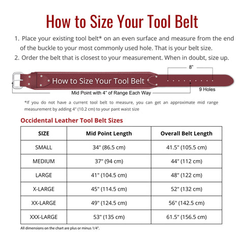 Occidental 5080LH Pro Framer Package - Ace Tool Group - Occidental Leather