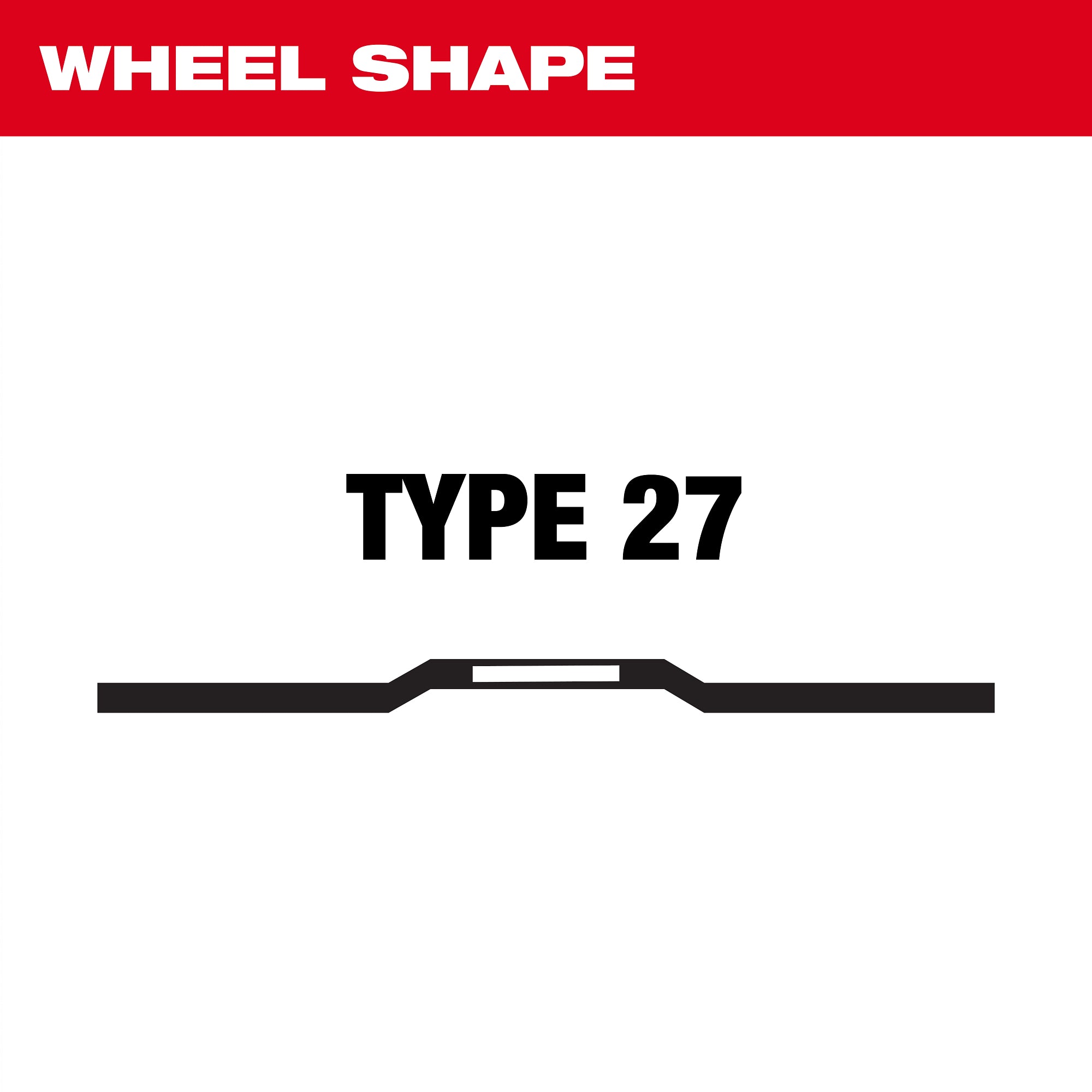 Milwaukee 49-94-0923 6" x 1/8" x 7/8" Performance+ Dual Metal Cut & Grind Wheel - Type 27 - Ace Tool Group - Milwaukee Tool