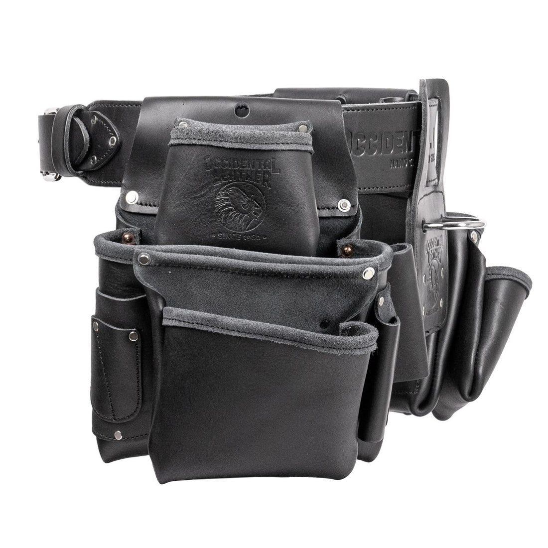 Occidental 5080DBLH Pro Framer Set with Double Outer Bag - Ace Tool Group - Occidental Leather