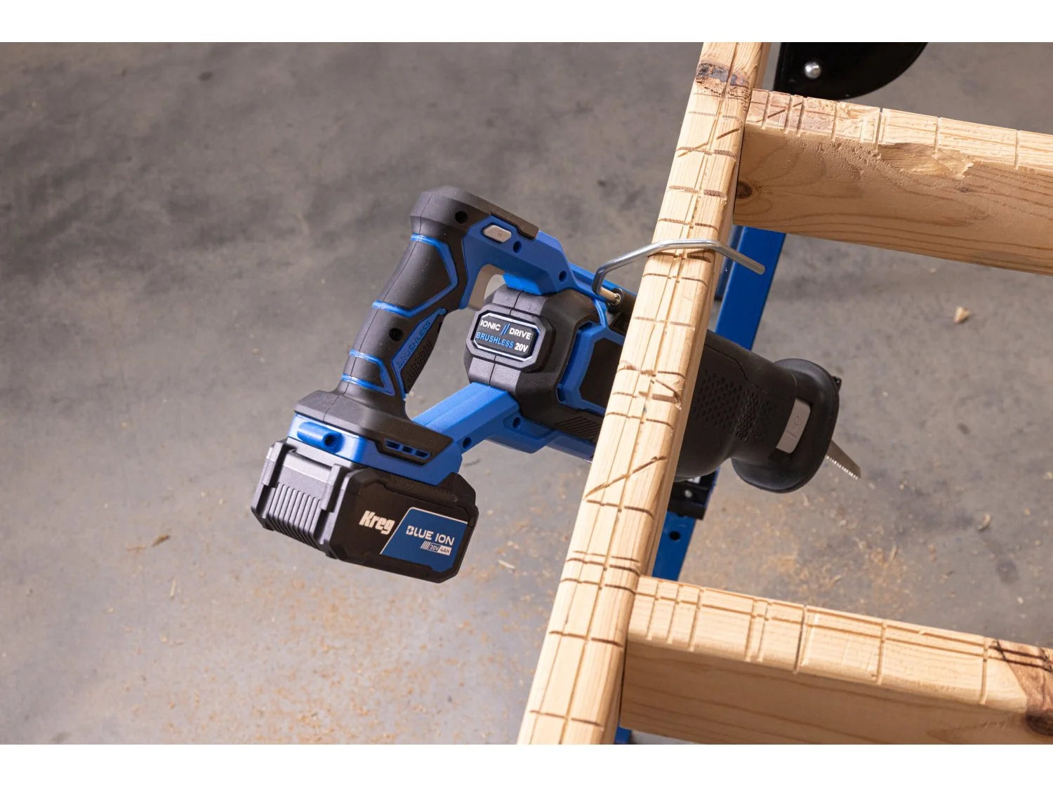 Kreg KPTRC100B 20V Cordless Ionic Drive Reciprocating Saw, Tool Only - Ace Tool Group - Kreg