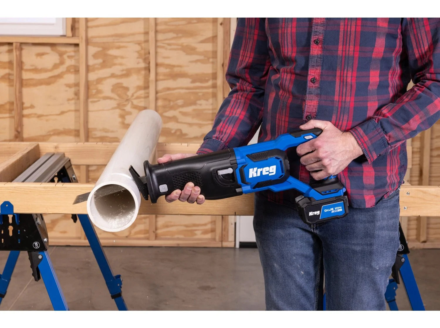 Kreg KPTRC100B 20V Cordless Ionic Drive Reciprocating Saw, Tool Only - Ace Tool Group - Kreg