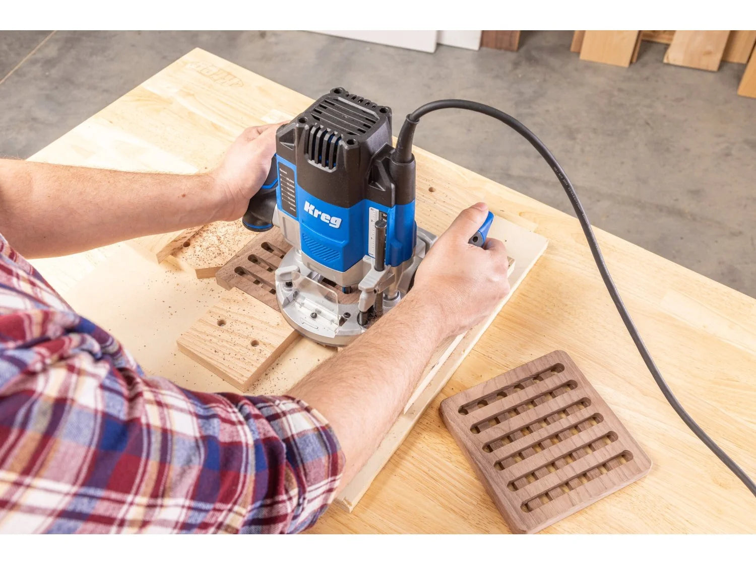 Kreg PRSPR225 2-1/4 Horsepower Plunge Router - Ace Tool Group - Kreg