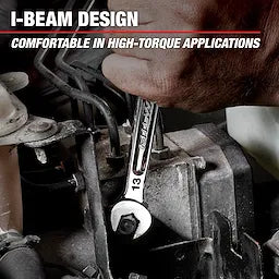 Milwaukee 48-22-9411 11pc SAE Combination Wrench Set - Ace Tool Group - Milwaukee