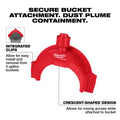 Milwaukee 49-90-2041 AIR-TIP™ Bucket Topper Dust Collector - Ace Tool Group - Ace Tool Group