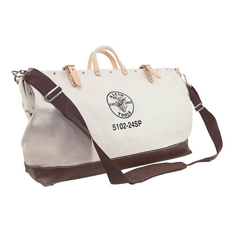 Klein 5102-24SP Deluxe Canvas Tool Bag, 24 in. - Ace Tool Group - Klein