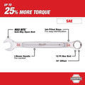 Milwaukee 45-96-9411 11/32 in. SAE Combo Wrench - Ace Tool Group - Milwaukee