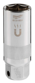 Milwaukee 48-22-9554 3/8" Drive 13/16" Magnetic Spark Plug Socket - Ace Tool Group - Milwaukee