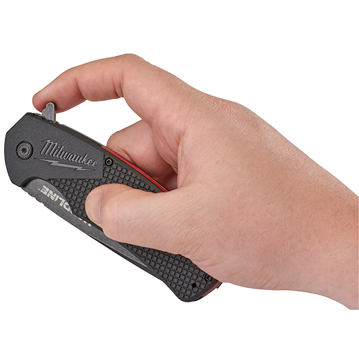 Milwaukee 48-22-1999 3.5" HARDLINE SMOOTH BLADE POCKET KNIFE - Ace Tool Group - Milwaukee