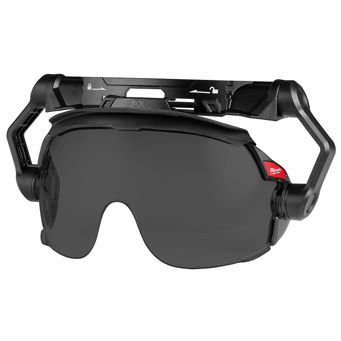 Milwaukee 48-73-1455 10pk Gasketed Tinted Eye Visor Replacement Lenses ( BOLT Safety Helmet & BOLT Hard Hat Mount)
