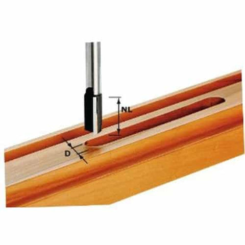 Festool 490960 Strait/mortise bit HW 10x25mm - Ace Tool Group - Festool