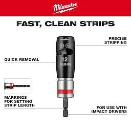 Milwaukee 48-32-6404 14 Solid AWG Wire Stripper - Ace Tool Group - Milwaukee