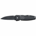 Klein Tools 44001-BLK Black Lightweight Lockback Knife - 2-1/2'' (64 mm) Drop Point Blade - Ace Tool Group - Klein