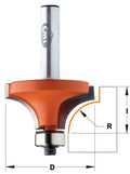 CMT 838.992.11 Roundover Bit, 1/2-Inch Shank, 1-Inch Radius, Carbide-Tipped - Ace Tool Group - CMT
