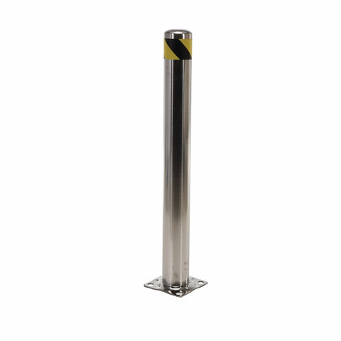Vestil BOL-SS-42-4.5 Stainless Stl Pipe Safety Bollard 42X4.5 - Ace Tool Group - Vestil