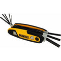 Dewalt Hex Key Set Sae Folding/Locking 8 Keys - Ace Tool Group - DeWalt