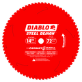 Diablo Tools 14" X 72-Teeth Steel Demon Cermet Ii Saw Blade For Medium Metal - Ace Tool Group - Diablo