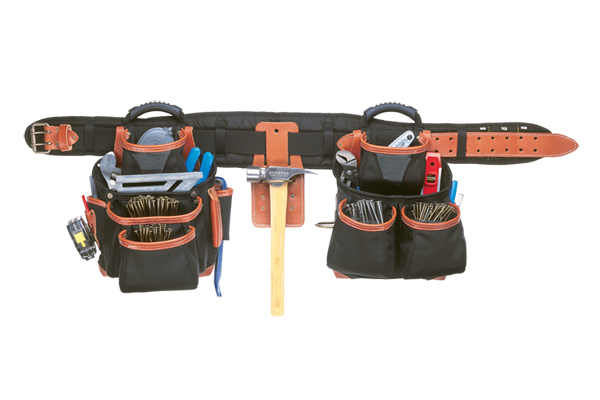 CLC 51452 4 PIECE TOP-OF-THE-LINE PRO FRAMER'S COMBO TOOL BELT - Ace Tool Group - CLC